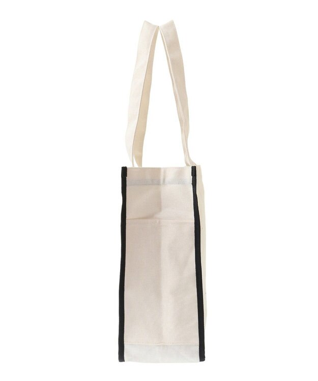 Maison de FLEUR パイピングスクエアトートバッグ Ivory