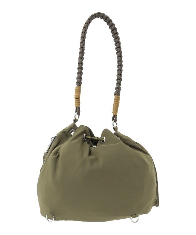 Green Parks ａｎｄｍｉｋｋａ．パラコードナイロンショルダーリュック Khaki