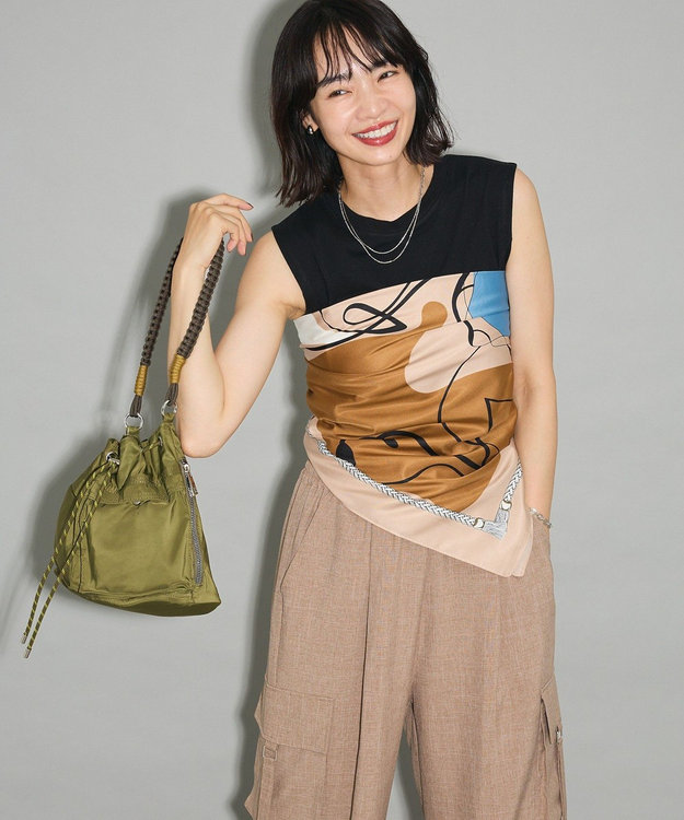 Green Parks ａｎｄｍｉｋｋａ．パラコードナイロンショルダーリュック Khaki