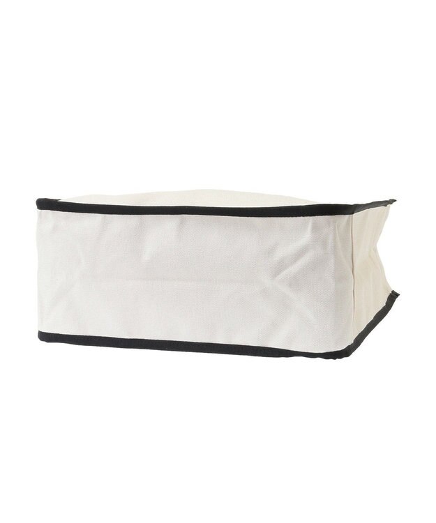 Maison de FLEUR パイピングスクエアトートバッグ Ivory