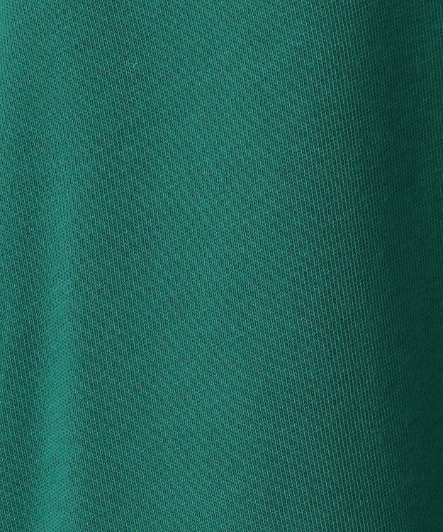 earth music&ecology 【接触冷感/洗濯機可】フリルドッキングポンチョＴ Green