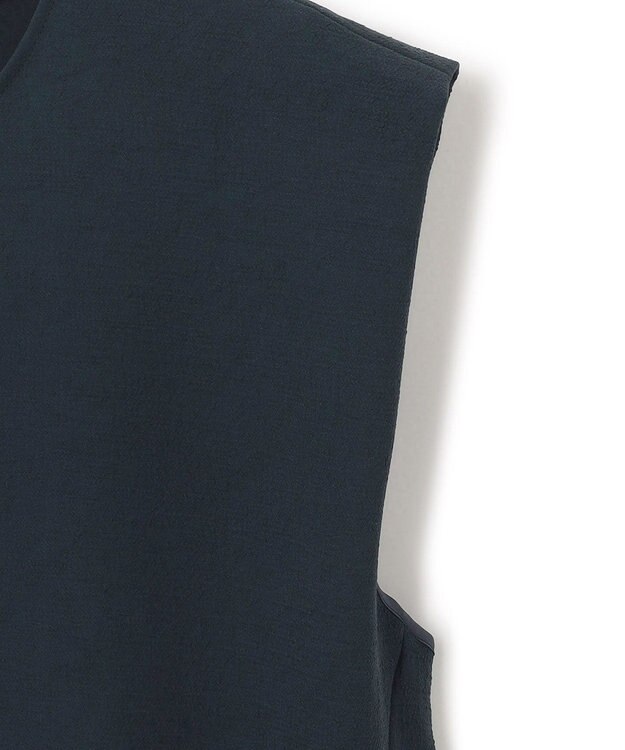 JOSEPH 【洗える】ダブルクレープ　ブラウス Navy