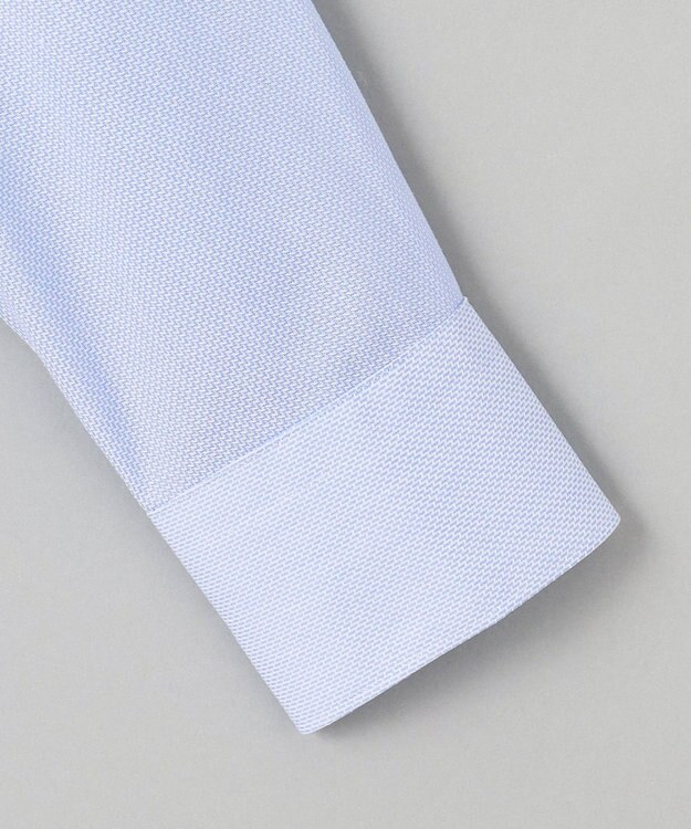 GOTAIRIKU 春夏向け【形態安定】SUMMERPREMIUMPLEATS_ボタンダウンカラー 長袖ドレスシャツ(25年春夏モデル) サックスブルー系