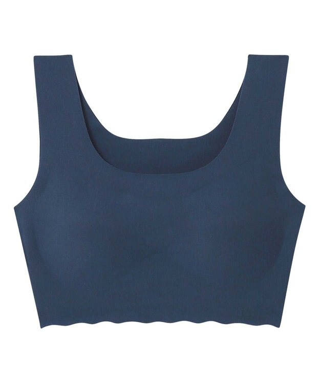 une nana cool 綿混フラット仕上げ　ノンワイヤーブラジャー　　【全サイズ同一価格】 KO