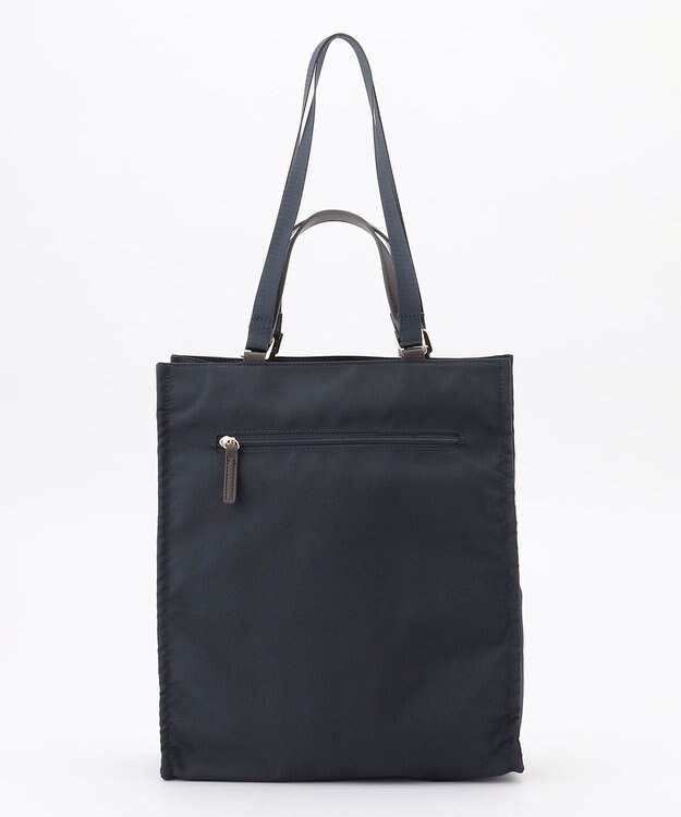 LA BAGAGERIE 縦長スクエアトート ネイビー