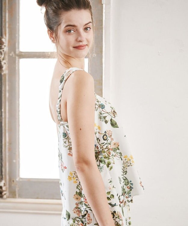 San-ai Resort（三愛水着楽園） タンキニ３点セット　9M・11L【San-ai Resort（サンアイリゾート）】 ホワイト