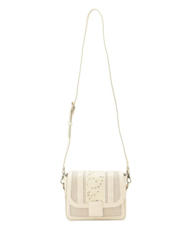 GRACE CONTINENTAL Cutwork mini Bag エクリュ