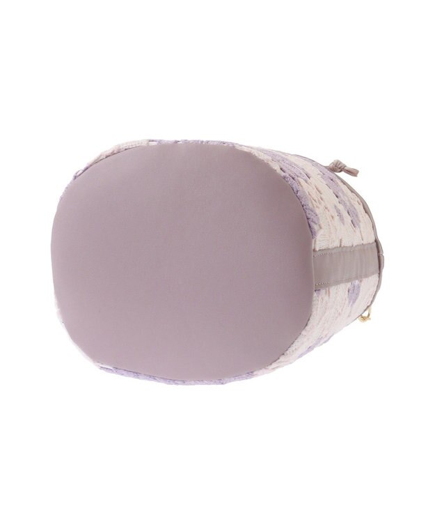 Maison de FLEUR フラワーレース2Wayバケツ型バッグ Lavender