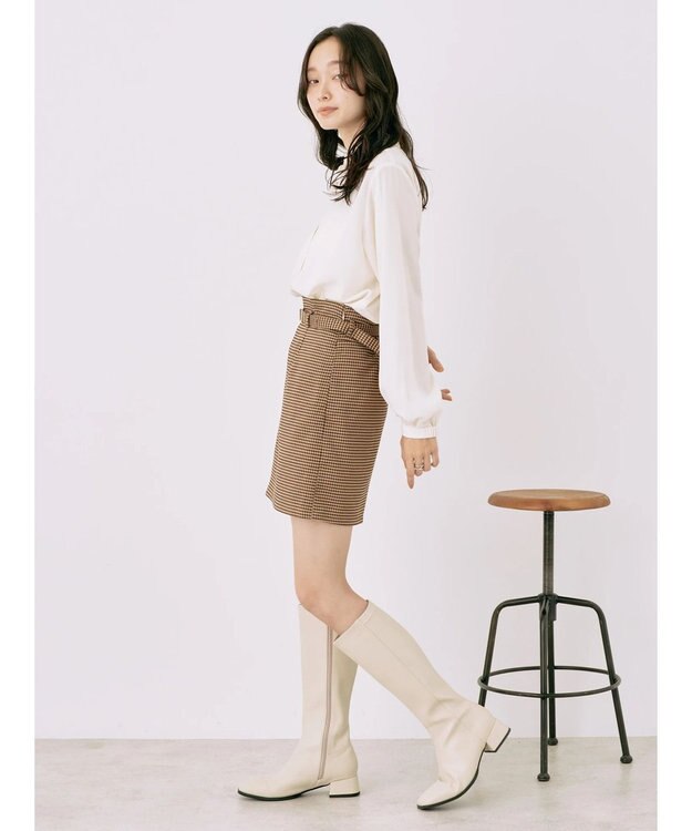 earth music&ecology ２ＷＡＹフリルブラウス Ivory