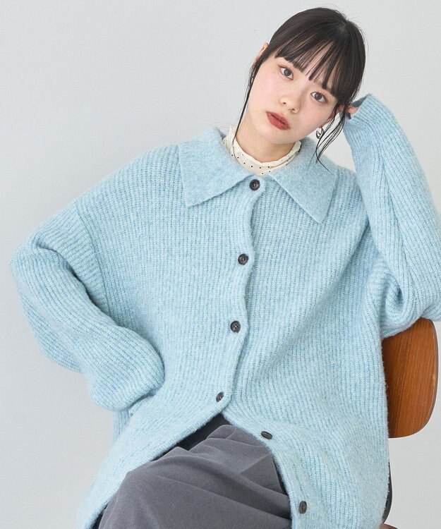 earth music&ecology 【吸湿発熱】あったかフェミニンインナー(シアーハイネック) Dot