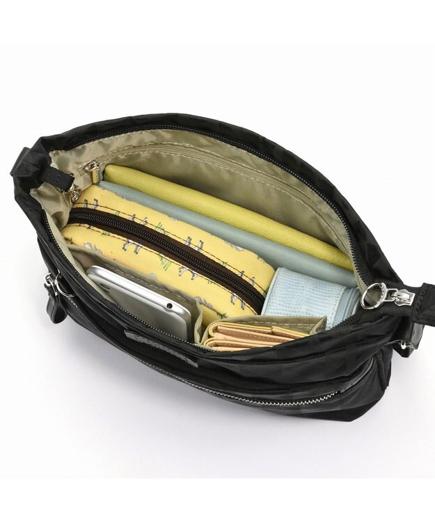 ACE BAGS & LUGGAGE Kanana project カナナモノグラム3rd ショルダーバッグ 11911 カナナ プロジェクト ブラック