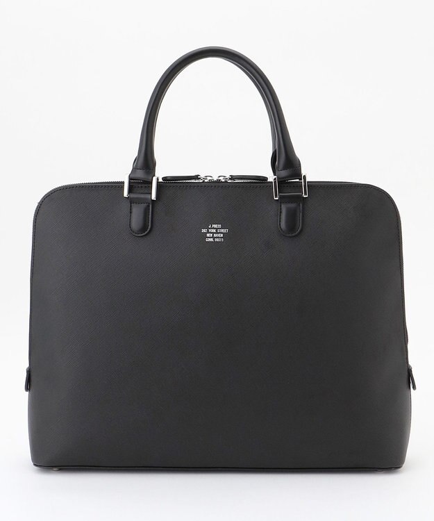 J.PRESS MEN 【定番】サフィアーノブリーフバッグ ブラック系