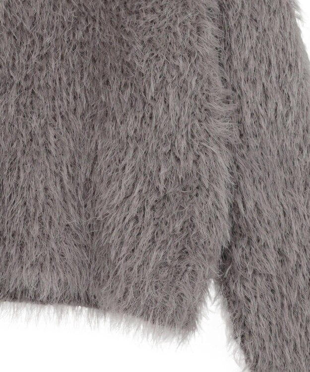 AMERICAN HOLIC シャギーニットプルオーバー Gray Beige