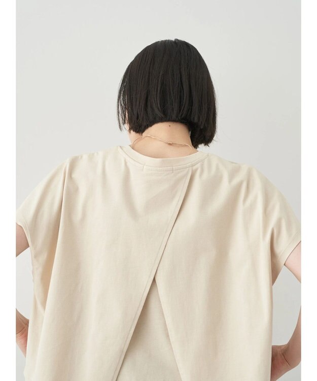 AMERICAN HOLIC レイヤードフレンチスリーブカットチュニック Ivory