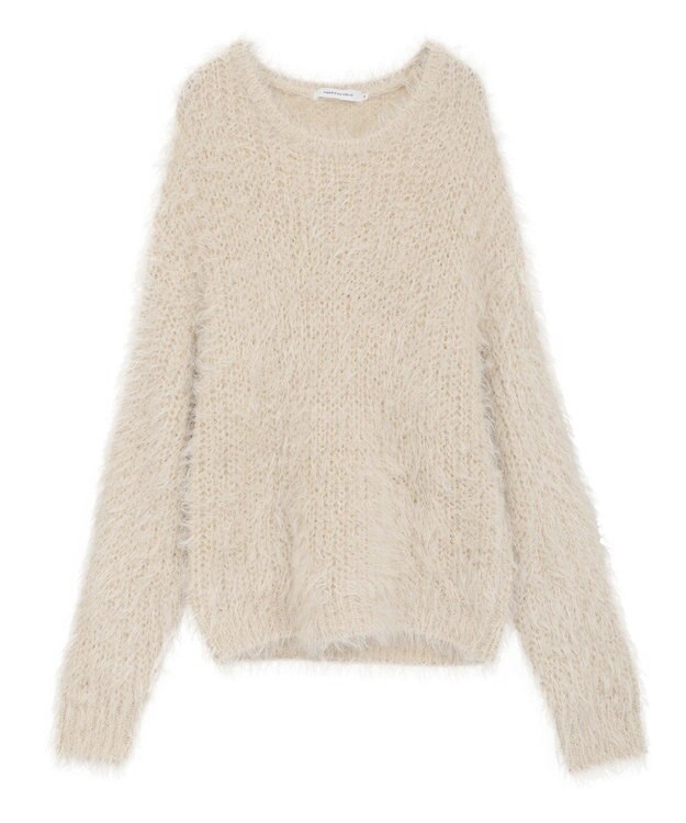 AMERICAN HOLIC シャギーニットプルオーバー Ivory