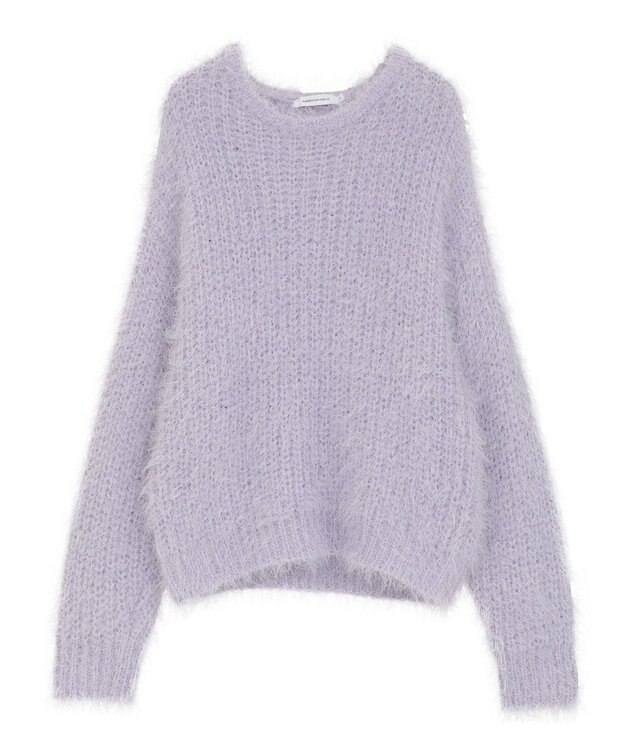 AMERICAN HOLIC シャギーニットプルオーバー Lilac