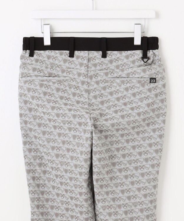 23区GOLF 【MEN】エンブレムジャガードパンツ ライトグレー系5
