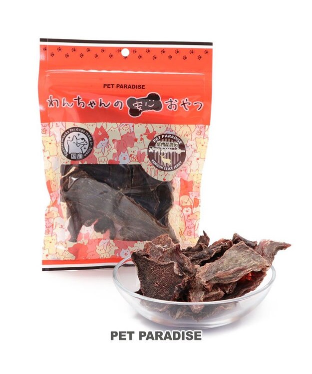 PET PARADISE 信州産鹿肉 スライスジャーキー 国産 -