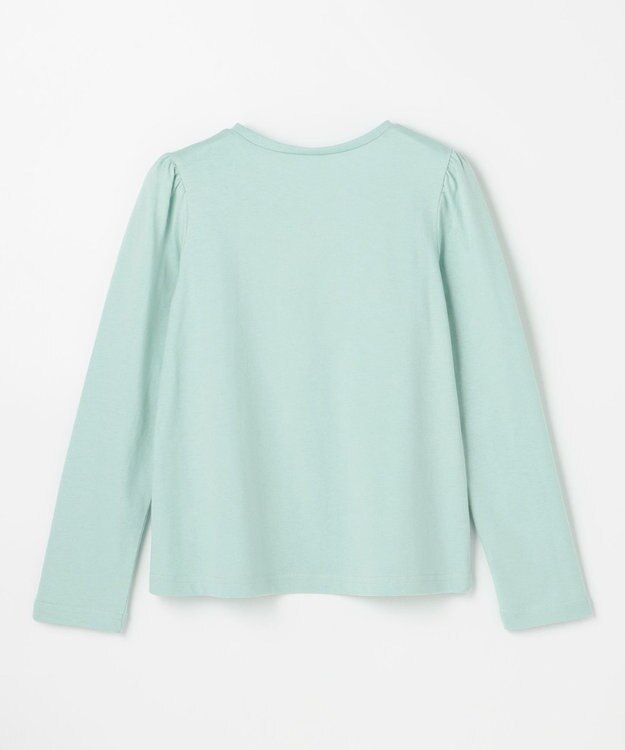 ANY KIDS ミラクルスパンコール 長袖Tシャツ ミント×バレエ