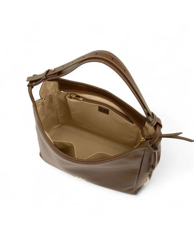 LANVIN en Bleu カリテ ワンショルダーバッグ ブラウン