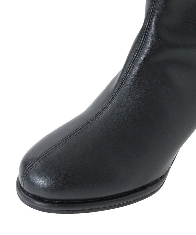 Green Parks ・ｍｉｎｉａ　ラウンドストレッチショートブーツ Black