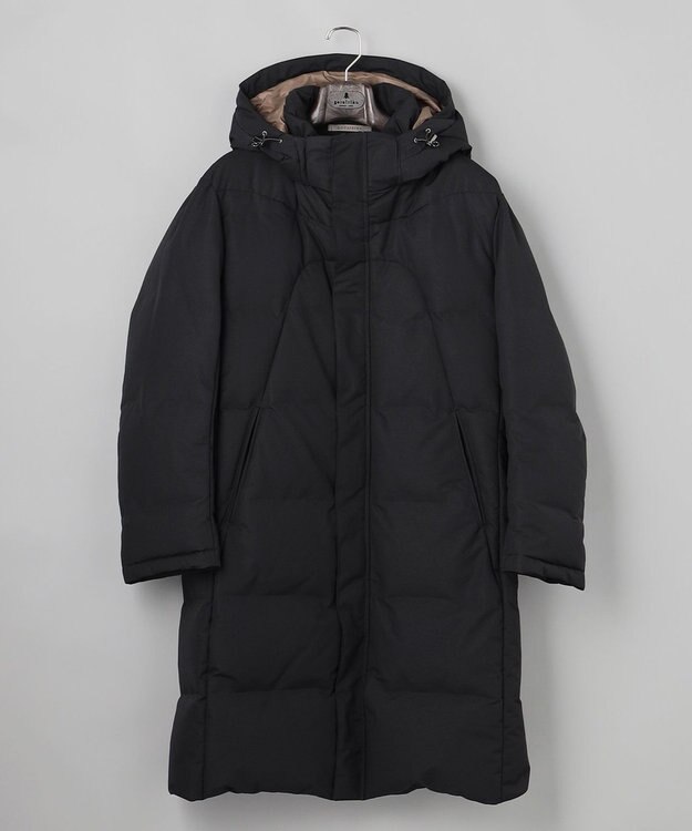 GOTAIRIKU あのドレスダウンにロング丈登場【WEB&一部店舗別注】MINOTECH/ミノテック ドレス ダウンコート ブラック系