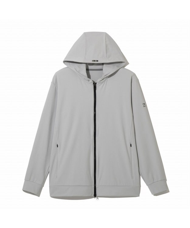 ZERO HALLIBURTON 【撥水・抗菌防臭】 エレガントスウェットフーディー ZHG-M5S2a 82944 シルバーグレー