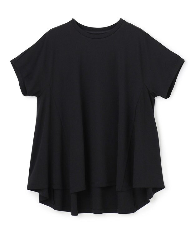UNFILO 【一部店舗限定カラー】BEAUTY FORM-T フレアTシャツ [一部店舗限定]ブラック