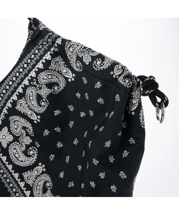 UNBILLION カシュカシュ cachecache / カジュアルパターンビッグトート ネイビー