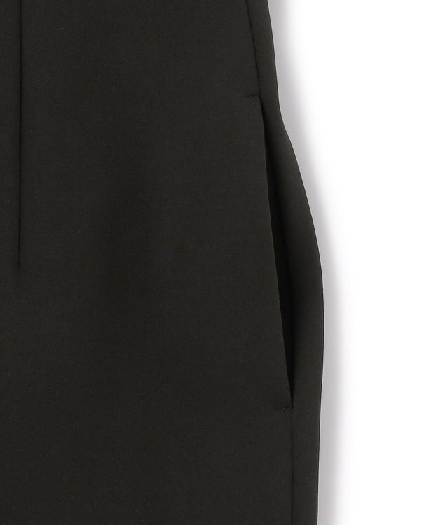 ICB 【洗える】ミリオーネダンボールニット ベアトップワンピース ブラック系