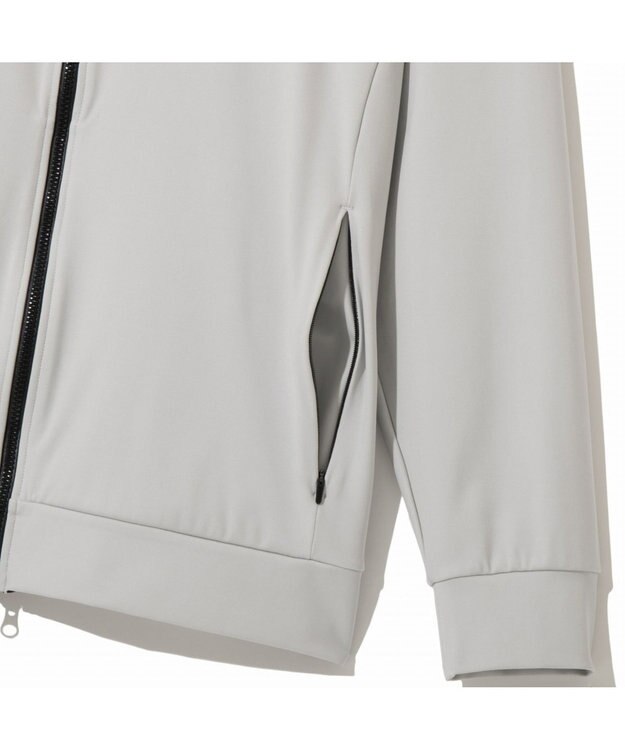 ZERO HALLIBURTON 【撥水・抗菌防臭】 エレガントスウェットフーディー ZHG-M5S2a 82944 シルバーグレー
