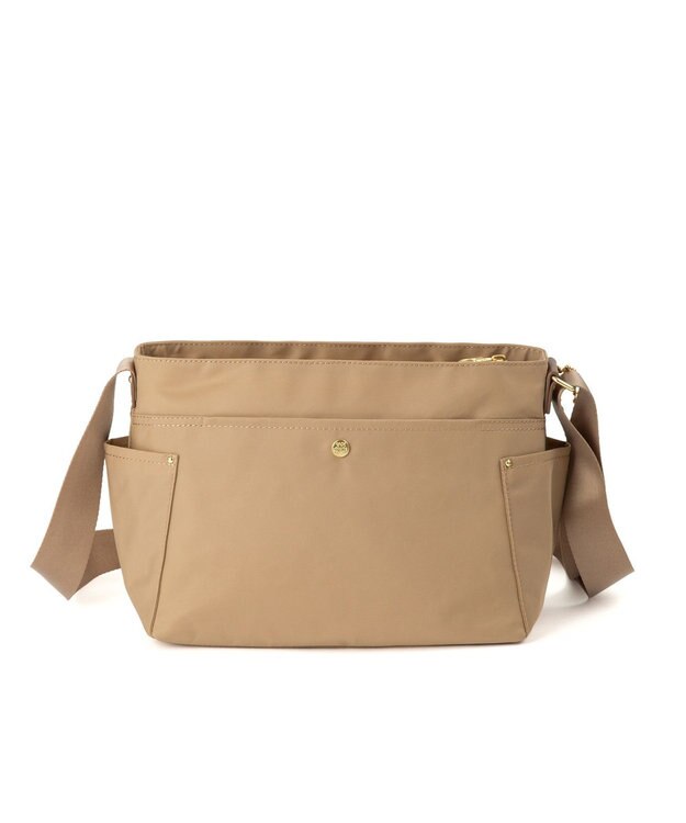 ACE BAGS & LUGGAGE kanana project collection タッセル-e ショルダーバッグ 横 68872 ベージュ