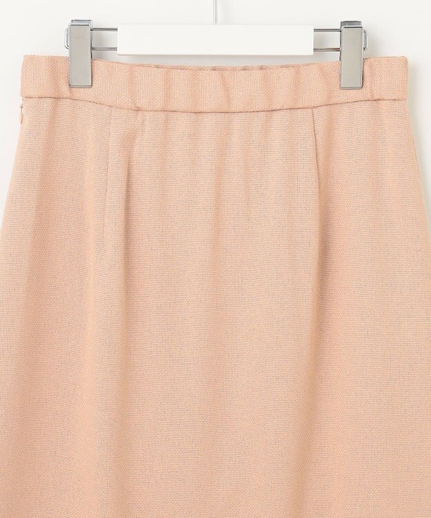 自由区 S 【セットアップ対応・接触冷感・UVカット・洗える】ライトバスケットクロス スカート クラウドローズ