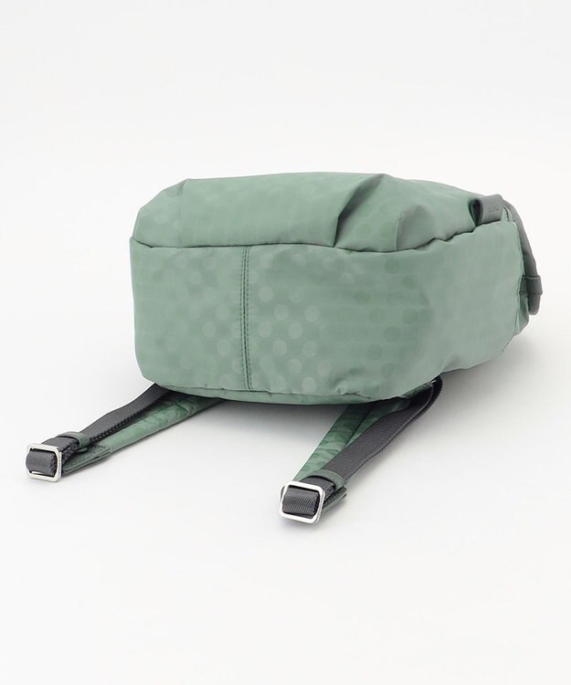 Y'SACCS Polka Dots　パイピングポケットコンパクトリュック ライトグリーン