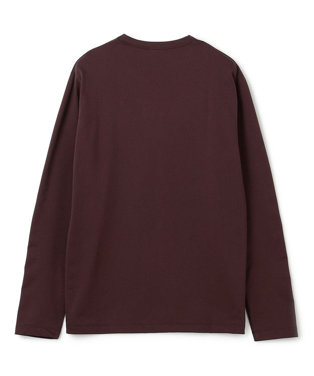 JOSEPH HOMME スビンソフトジャージー　Vネックカットソー ブラウン系