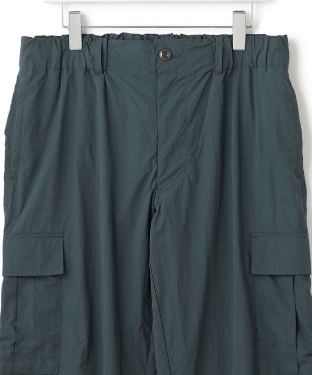 J.PRESS YORK STREET 【UNISEX】ナイロンワッシャー カーゴパンツ スモーキーグリーン系