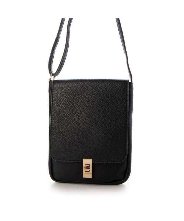 UNBILLION ペルケ perche / 7ポケットレザーポシェット ブラック