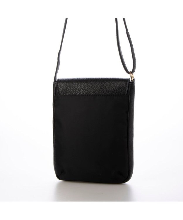 UNBILLION ペルケ perche / 7ポケットレザーポシェット ブラック