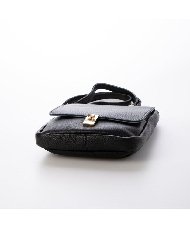 UNBILLION ペルケ perche / 7ポケットレザーポシェット ブラック