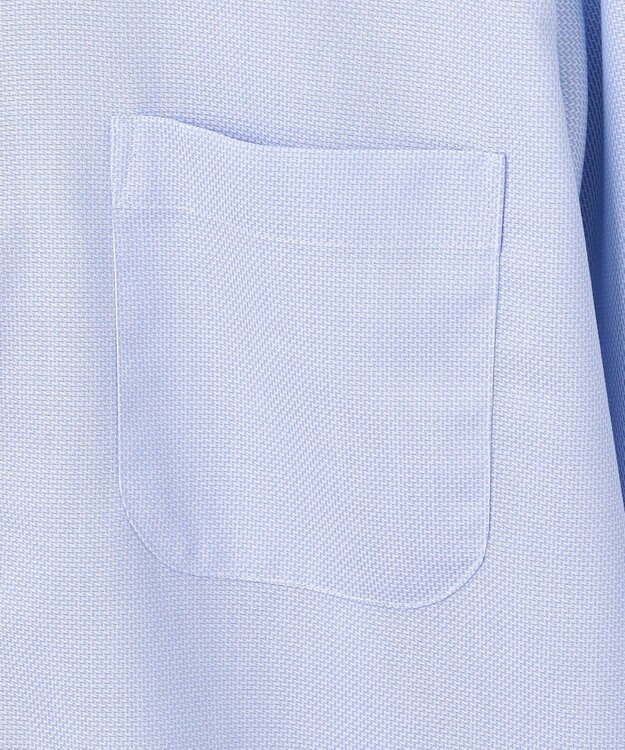 GOTAIRIKU 春夏向け【形態安定】SUMMERPREMIUMPLEATS_ボタンダウンカラー 長袖ドレスシャツ(25年春夏モデル) サックスブルー系