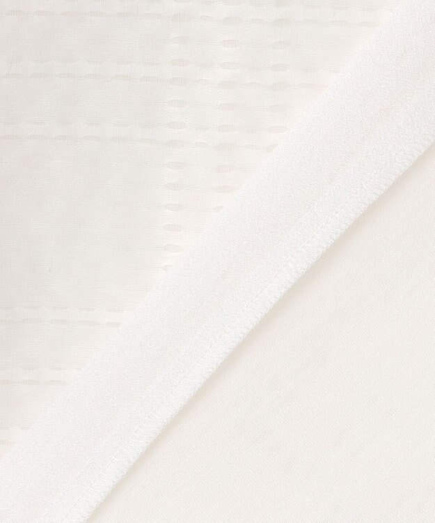 J.PRESS LADIES レーシーチェック クルーネック カットソー ホワイトチェック系3