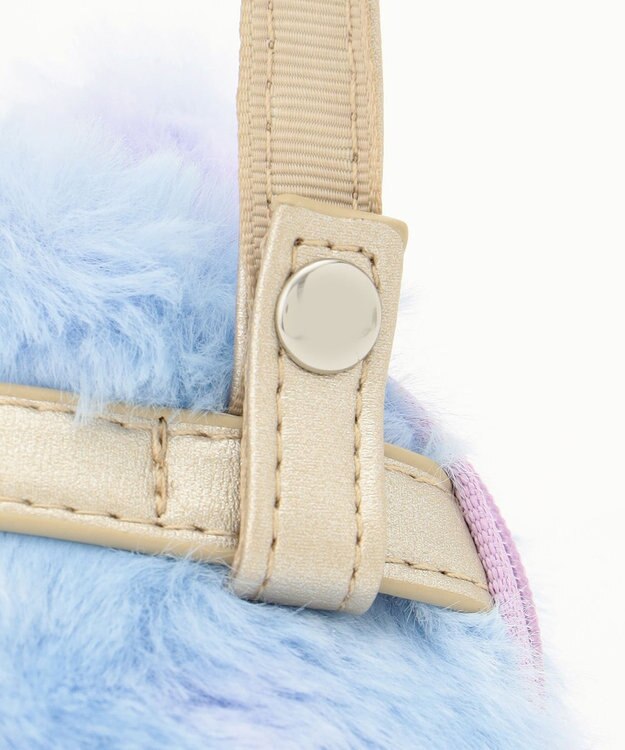 ANY KIDS アニマル移動ポケットポシェット レインボー×ユニコーン