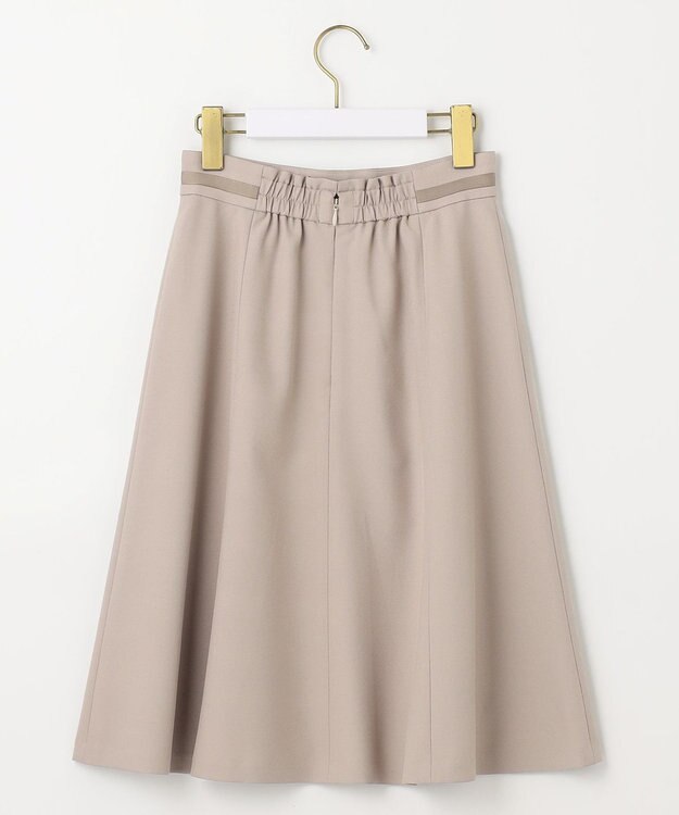 ANY SIS S 【低身長企画】ミニドビーフレア スカート ライトベージュ