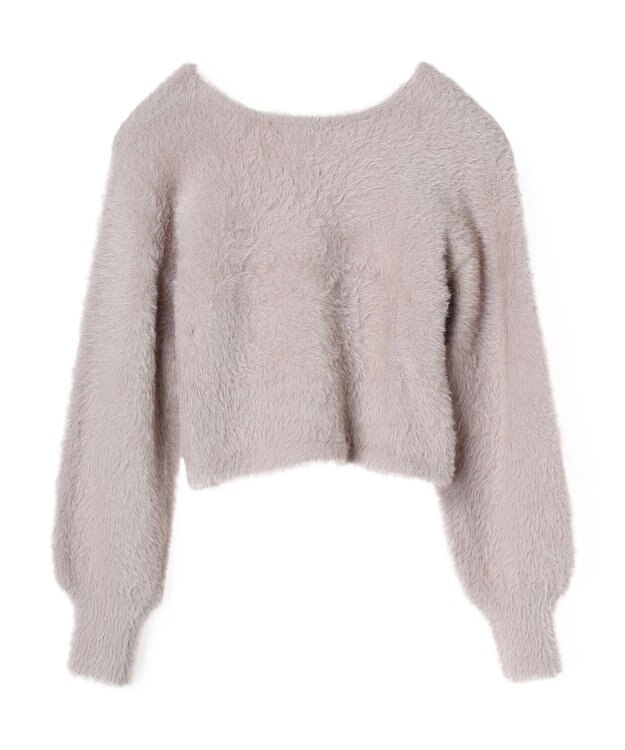 earth music&ecology ファークロスニットプルオーバー Lavender