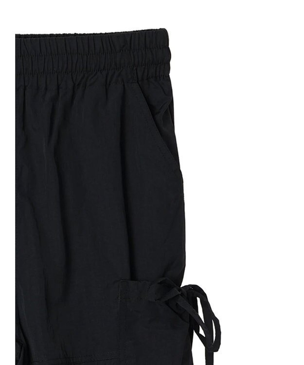 Green Parks ・ＥＬＥＮＣＡＲＥ　ＤＵＥリボンポケットカーゴパンツ Black