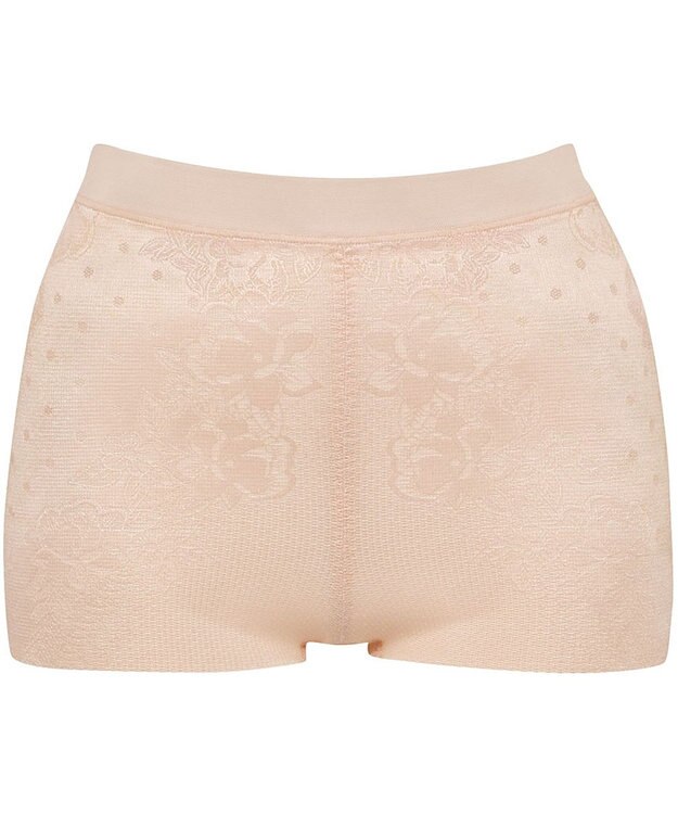 Wing ガードル 夏の汗ムレから解放 おなか押さえ ヒップアップ ウエストくいこみにくい 【ときはなつパンツ】 ショート丈 KQ2514 ウイング／ワコール ベージュ