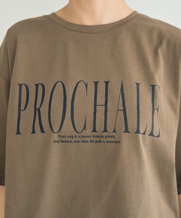 YECCA VECCA 【UVカット】ロゴBIGTee Khaki