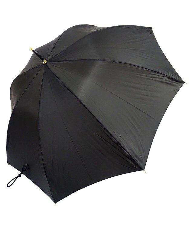 +RING 【プラスリング】【限定/日本製】【細身】レディース向け 長傘55cm BLK T1055 黒