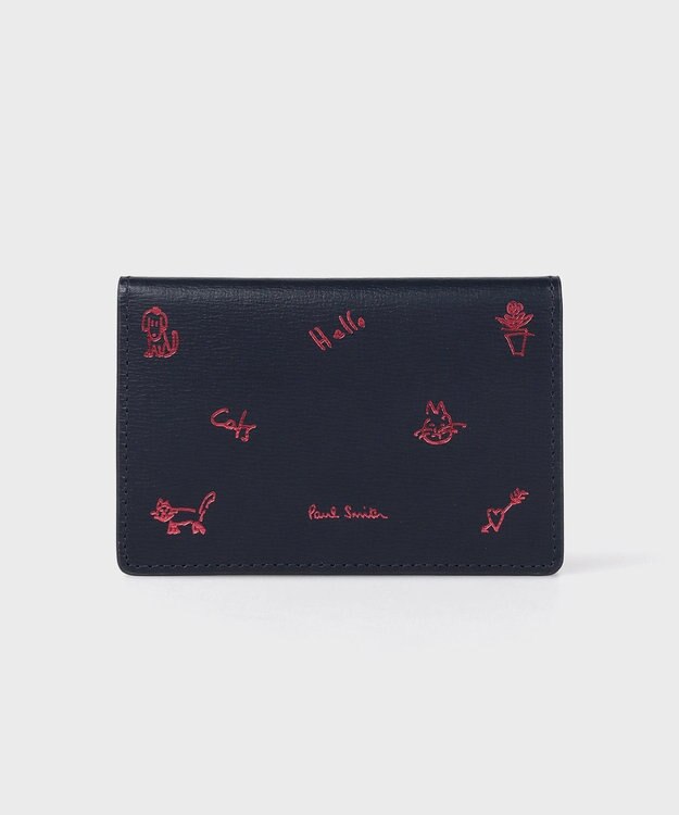 Paul Smith カラードゥードゥル パスケース ネイビー