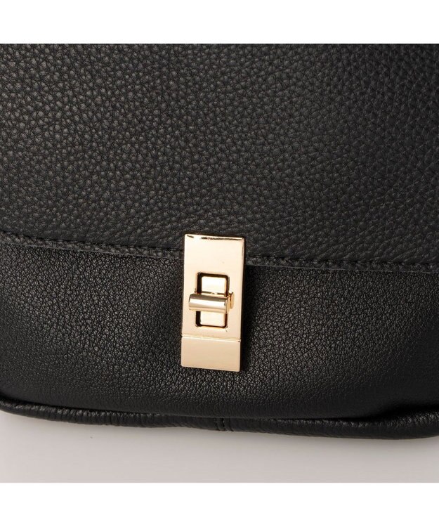 UNBILLION ペルケ perche / 7ポケットレザーポシェット ブラック